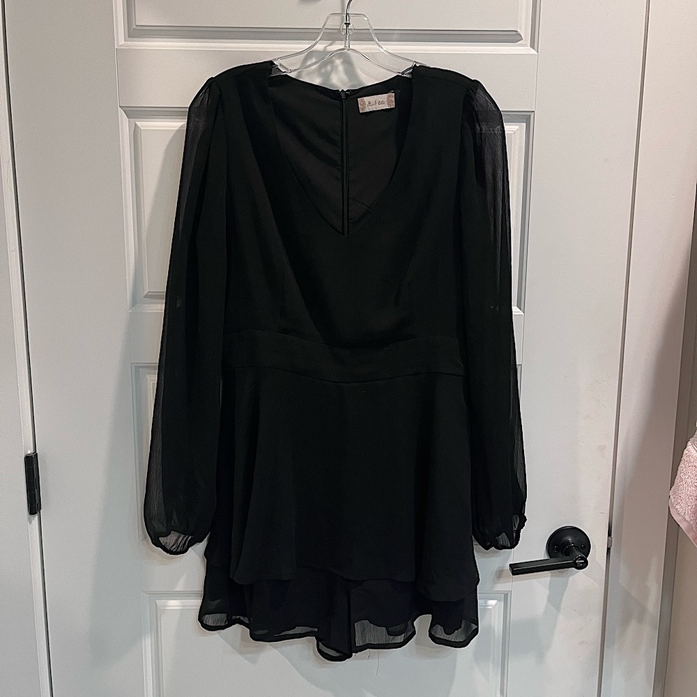 Altar’d State Black Romper